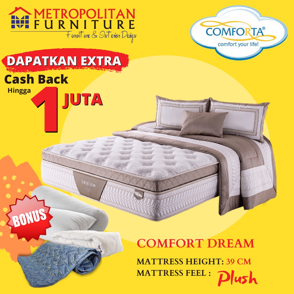 Kasur Springbed Comforta Comfort Dream / Spring bed matras