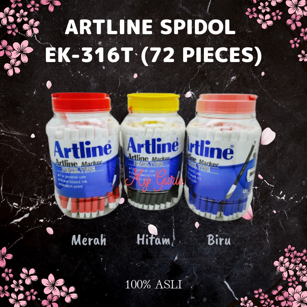

[PCS] SPIDOL KECIL ARTLINE EK-316T MARKER