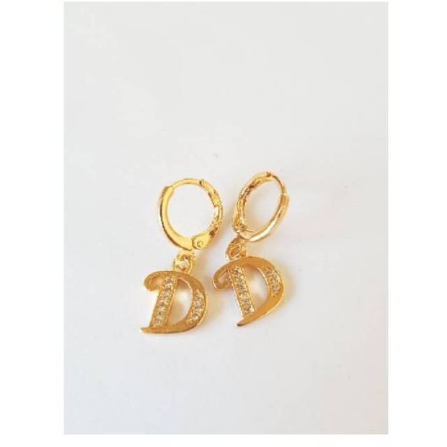 Fourfashion Anting huruf / anting alphabet /anting inisial