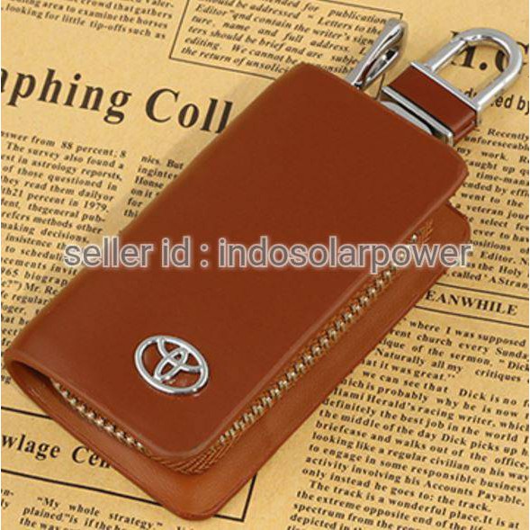 Dompet kunci kulit TOYOTA Fortuner Avanza Innova Veloz Etios Nav1 Hiace Camry Rush Vios Camry Yaris