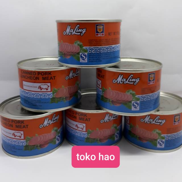 

Ham maling TTS luncheon meat babi kaleng besar 397gram