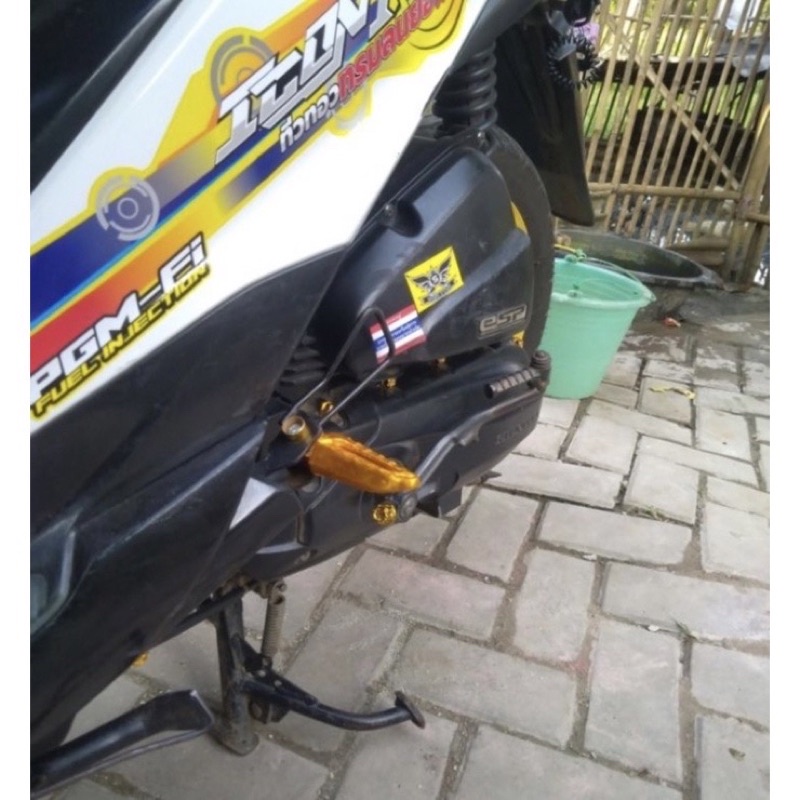 MURAH Foot Step Footstep Belakang Pijakan Kaki Honda Matic Scoopy beat Beat Fi vario Vario 125 vario 150