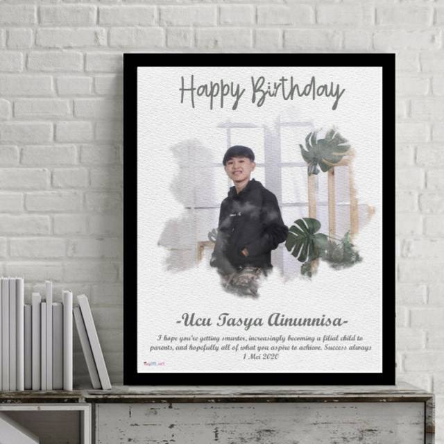 DESAIN FOTO UNIK / KADO ULANG TAHUN UNIK / SKETSA WAJAH UNIK / KADO WISUDA