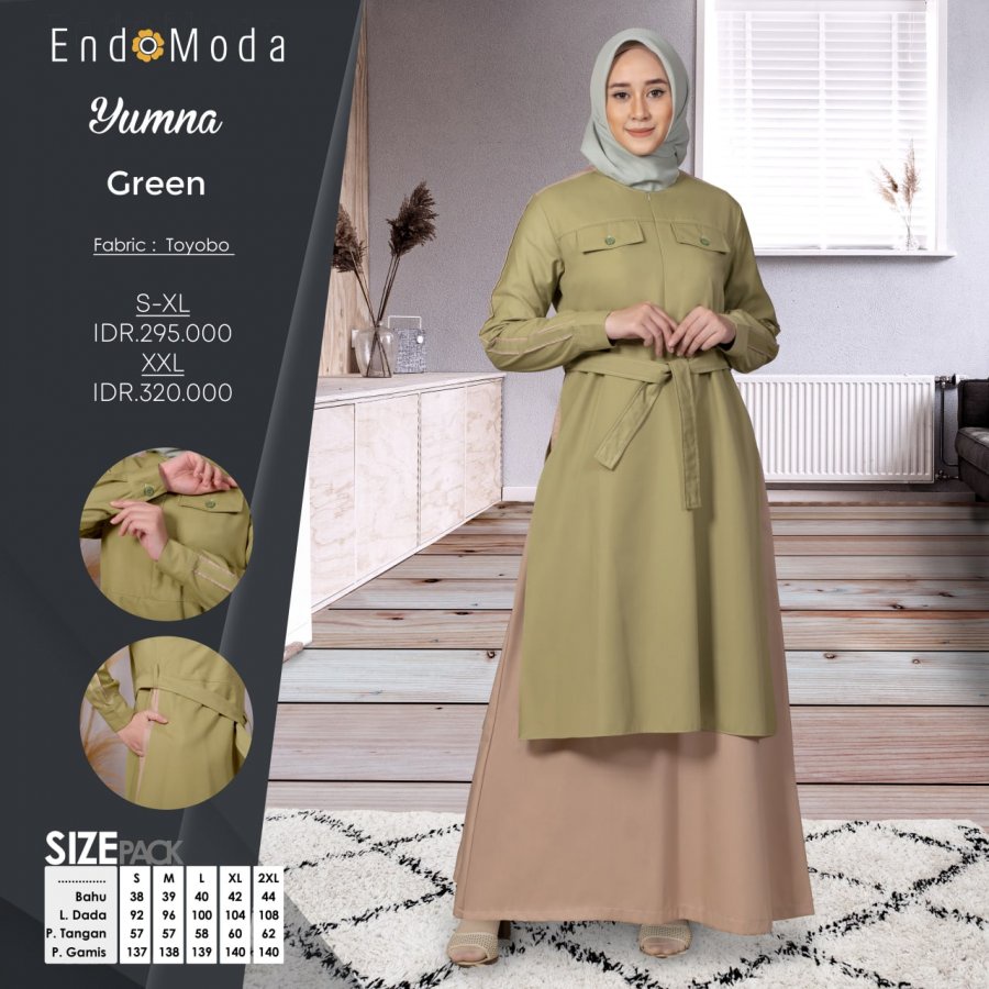Gamis Dress Endomoda YUMNA