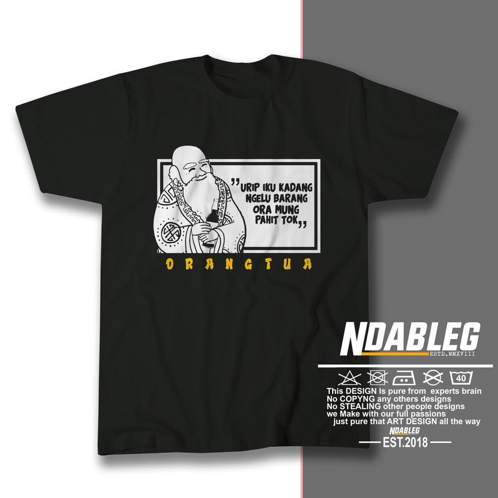 kaos cap orang tua intisari