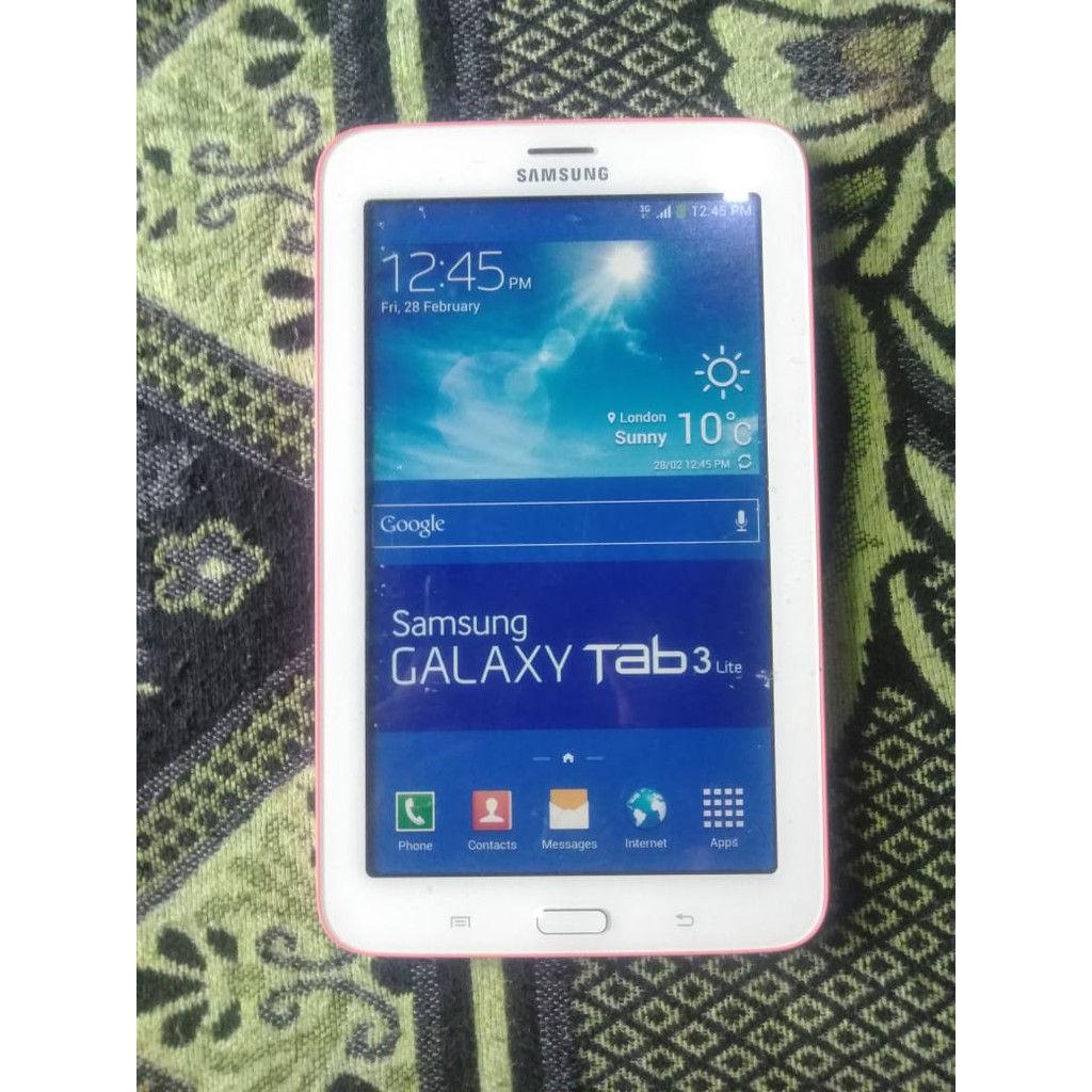 Hanya Plastik Bukan hp Dami Contoh Hp android Samsung GALAXY Tab 3 Lite