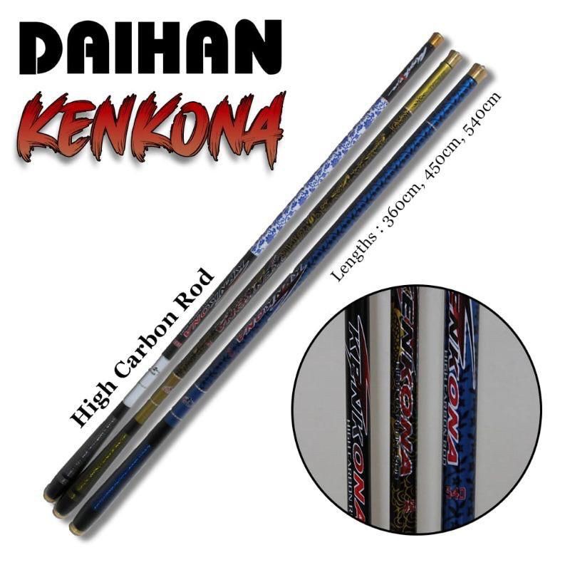 joran tegek carbon daihan kenkona 360,450,540