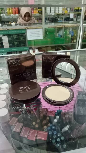 ❤️GROSIR❤️ Pixy Make it Glow Silky Powder Cake