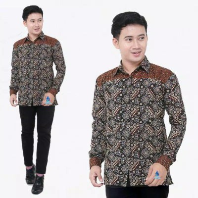 Batik Couple Keluarga Sania Ruffle Ori Ndoro Jowi Dnt Mataram