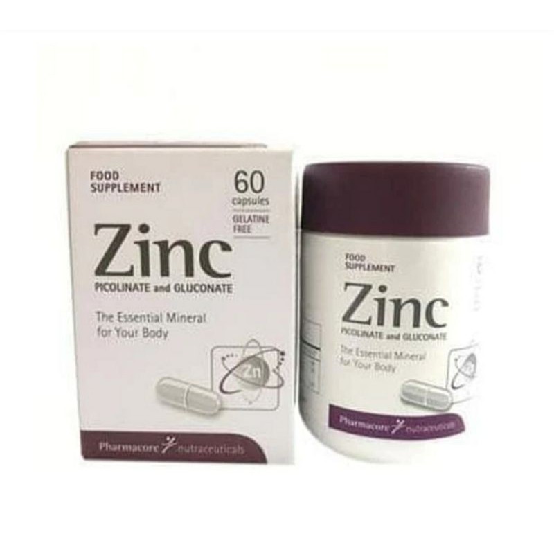 zinc picolinate and gluconate 60 capsules