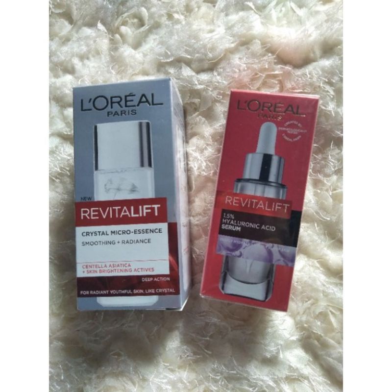 new and preloved 1 set loreal revitalift serum essence