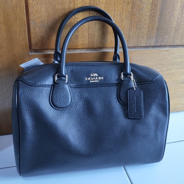 Tas COACH Large Black New Original Shopee Indonesia