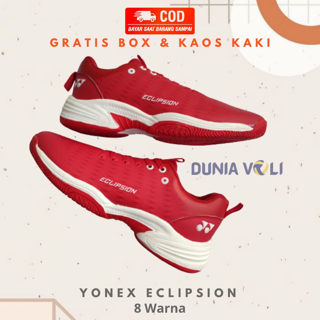 Sepatu Olahraga Badminton Yonex Sepatu Bulutangkis Yonex Eclipsion Termurah [COD]