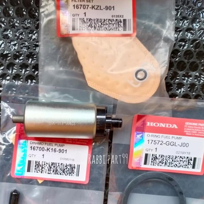 Dinamo Rotak Set Filter+Oring Fuel Pump Beat Fi-Beat Esp-Scoopy Fi Termurah