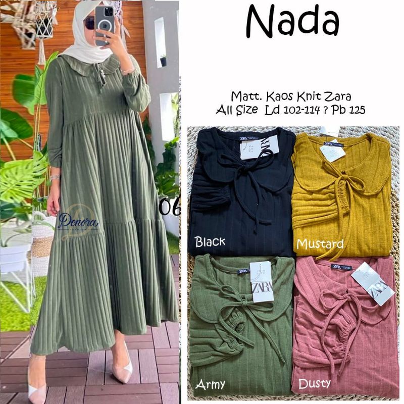 NADA MIDI DRESS ORI DENORA