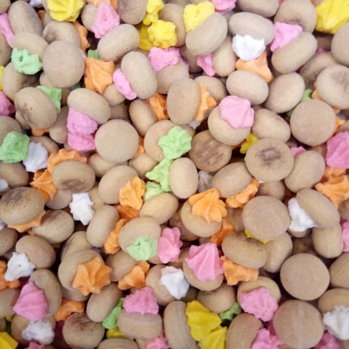 

T20R Kue Kancing / Kue Gemm Warna Warni 250Gram Ht501Gr