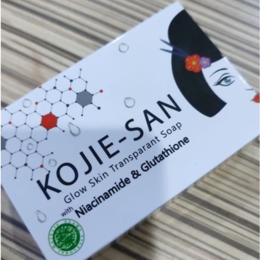 ✨ AKU MURAH ✨KOJIE SAN Glow Skin Transparant Soap with Niacinamide &amp; Glutathione