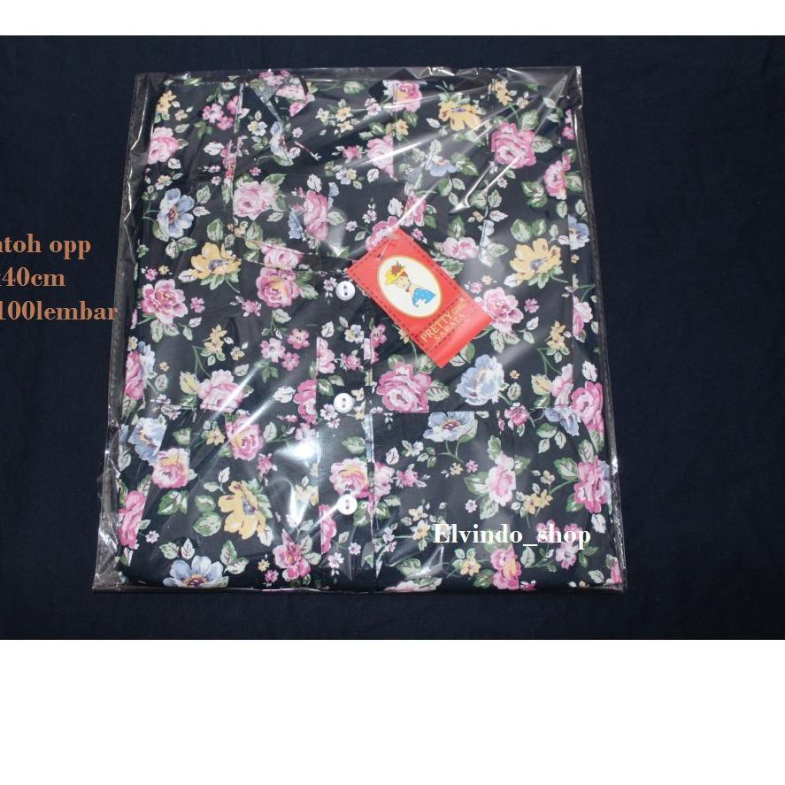 

[beforetitle3] ✻PLASTIK OPP 30x40 KEMASAN BAJU / PLASTIK BENING SEAL LEM *R*