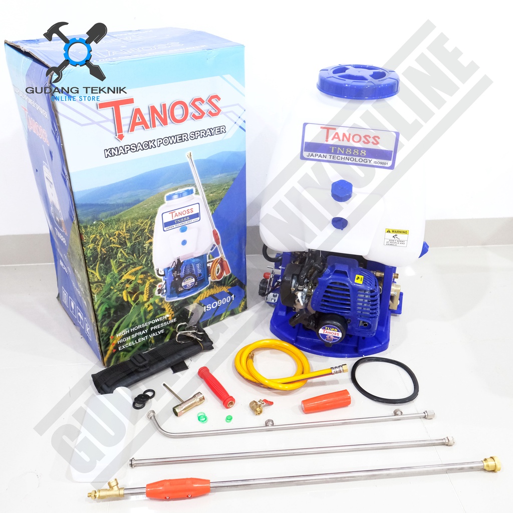 Mesin Sprayer Semprot Hama 20L 2Tak TANOSS TN888 MATRIX MTX-767A / Engine Sprayer Semprotan Hama 20 Liter 2T TANOS