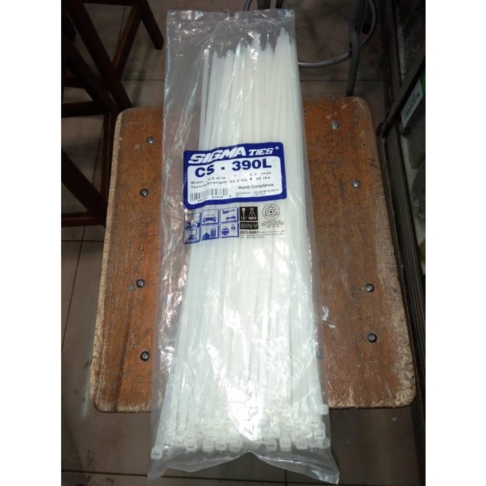 

Kabel Ties/ Cable Ties CS390L 390x4,8mm Putih