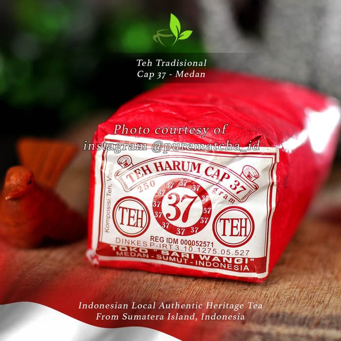 

Teh Indonesia - Teh Harum Cap 37 khas Medan 250gr Bubuk Indonesian Tea - tth1242