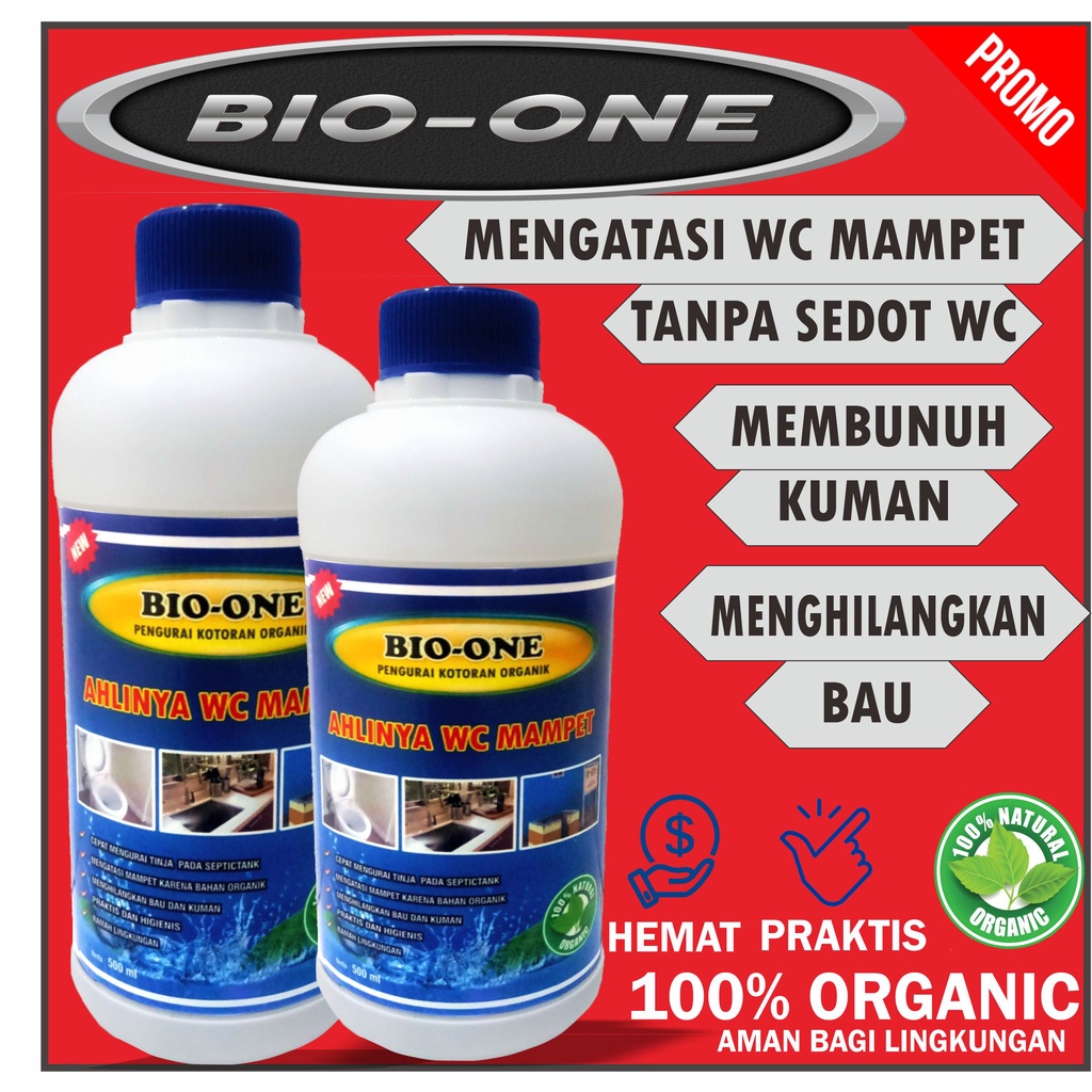 CARA MENGATASI WC TERSUMBAT BUNTU MAMPET-BAU,SARANGPENYAKIT-BIO ONE