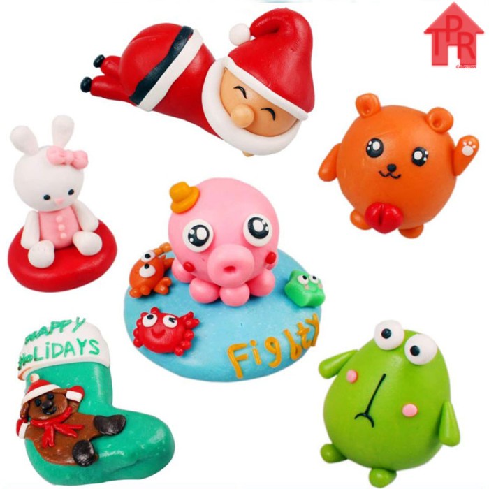 Ailto - polymer clay oven baked 125/250gram 49 warna pilihan