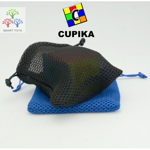 Sarung Rubik Pouch Rubik Kantong Rubik 3x3 termurah Biru AirFlow