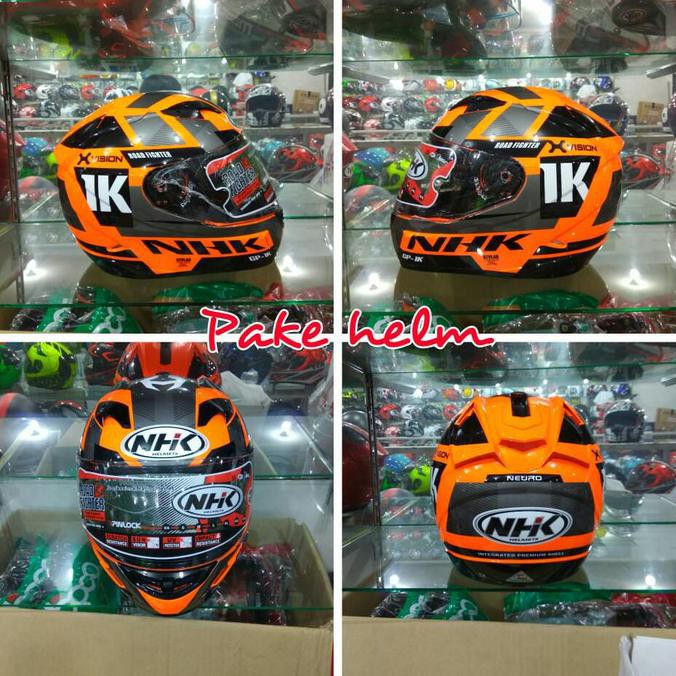 HELM NHK HELM NHK FULL FACE HELM NHK GP1000 XVISION ORG