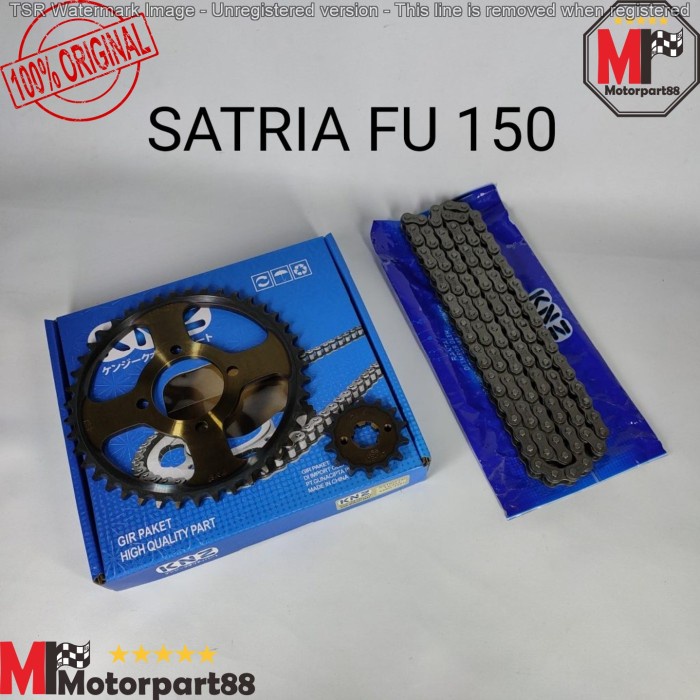 GEAR PAKET GIR SET SATRIA FU 15014T 43T 428H 120L KNZ