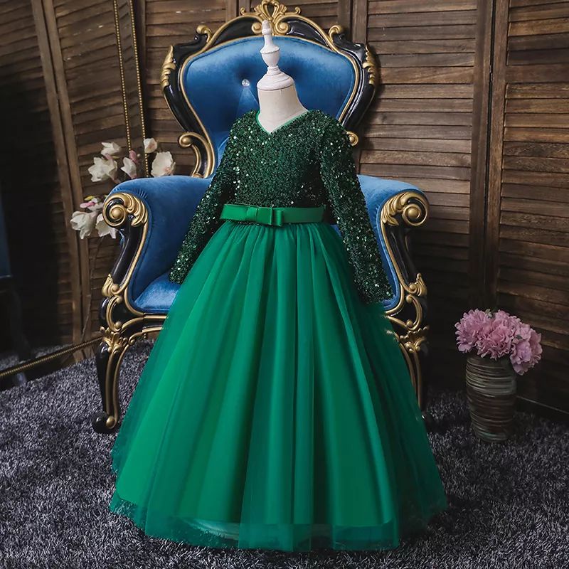 gamis sequin tutu baju pesta ulang tahun anak perempuan pesta bisa couple dan riquest warna