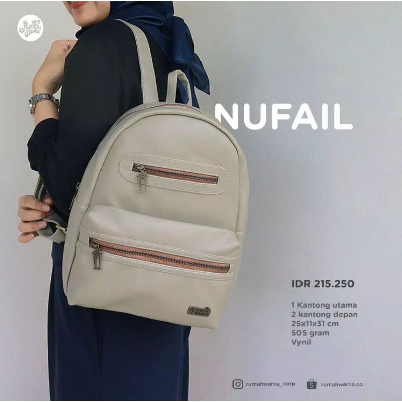 Tas Ransel Nufail Rumah Warna