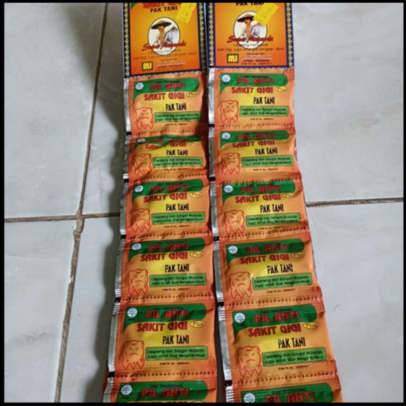 

Pil Anti Sakit Gigi Pak Tani