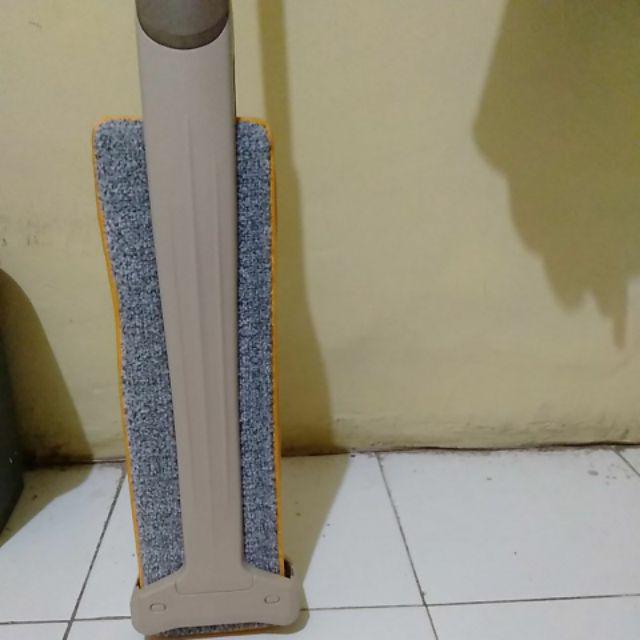Alat Pel 2 Sisi Kering & Basah, Lazy Mop, Wonder Mop