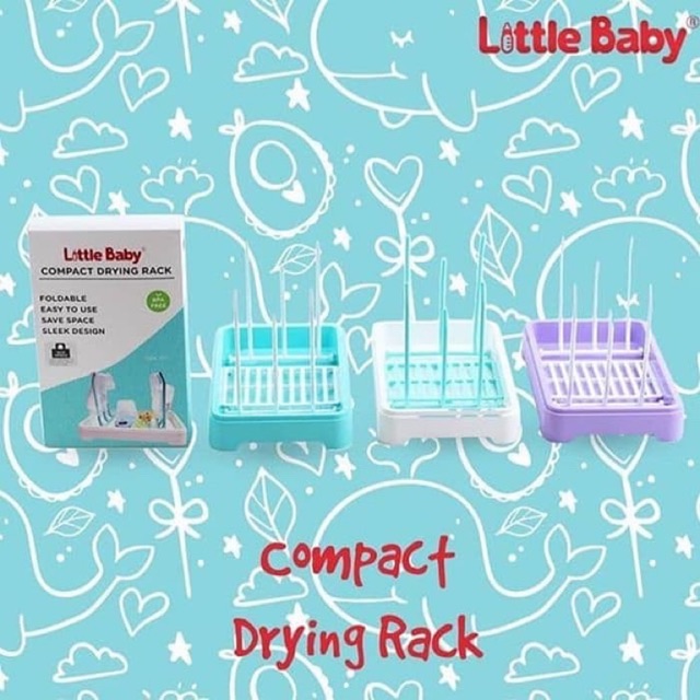 LITTLE BABY COMPACT DRYING RACK