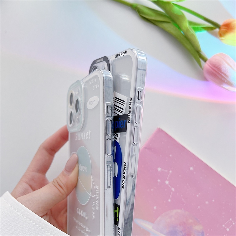 Casing Realme 9i C35 C31 C25Y C21Y C25 C25s C25Y C21 C20 C20A C15 C12 C11 8i 8 Pro 5 5s 5i 6i C3 Narzo 50i 50A 30A Fashion Clear Phone Case Shockproof Camera Protection Protective Cover