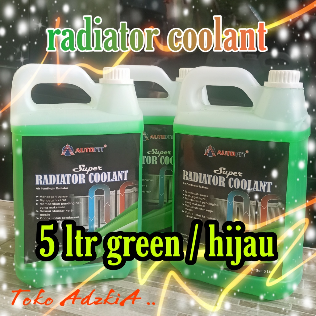 Super Air Radiator Coolant Mobil Motor Autofit 5 liter Honda Toyota Avanza Yamaha kawasaki