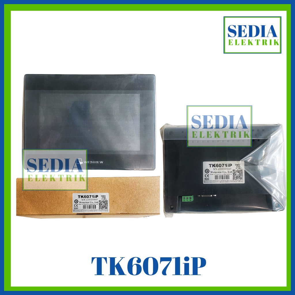 Jual Weinview Weintek HMI TK6071IP TK6071 IP PLC Touch Screen Control ...