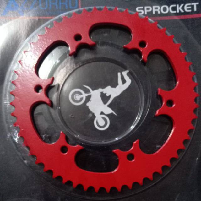 Gear belakang crf 150 L ukuran 53.54.55
