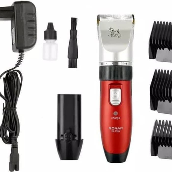 Sonar SN-270A Pet Clipper Alat Cukur Bulu Hewan Kucing Anjing