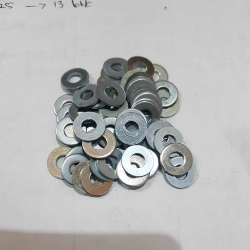 100 PCS RING PLAT M5