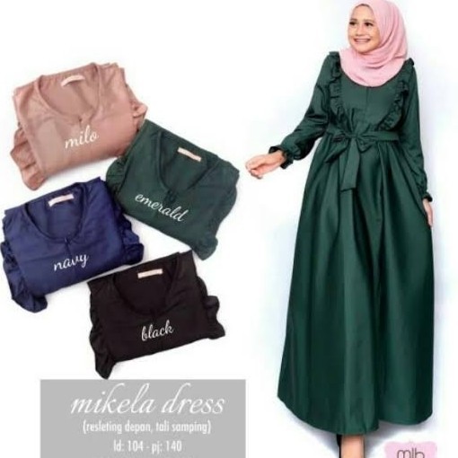 Baju Gamis Rempel Atas