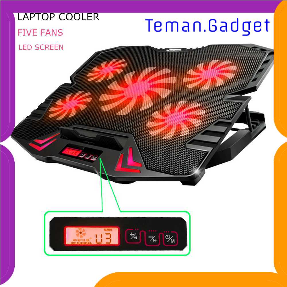 TG-BA NAJU ICE FAN Cooling Pad Laptop 5 Kipas - K5