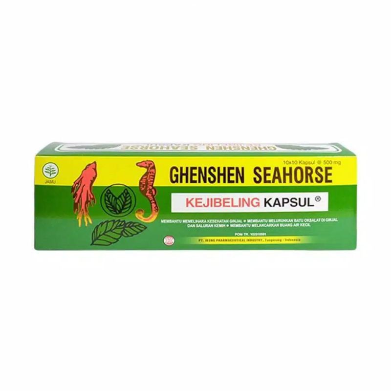 Ghenshen Seahorse Kejibeling Kapsul