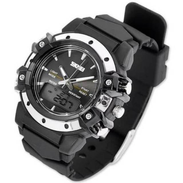[ ORIGINAL 100% ] jam tangan SKMEI 0821 black WATER RESIST