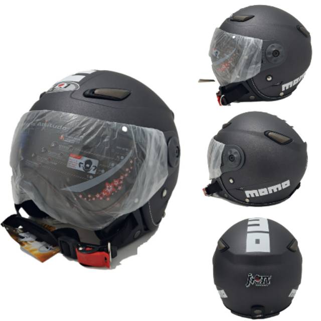 Helm Jpn Momo Pilot Abu Gunmet Dof