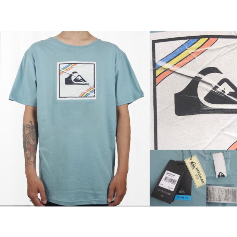 Kaos Surfing QUIKSILVER - Creepycloth | Super Premium | Cotton Combed 30s Reaktif | Kaos Unisex | Ba