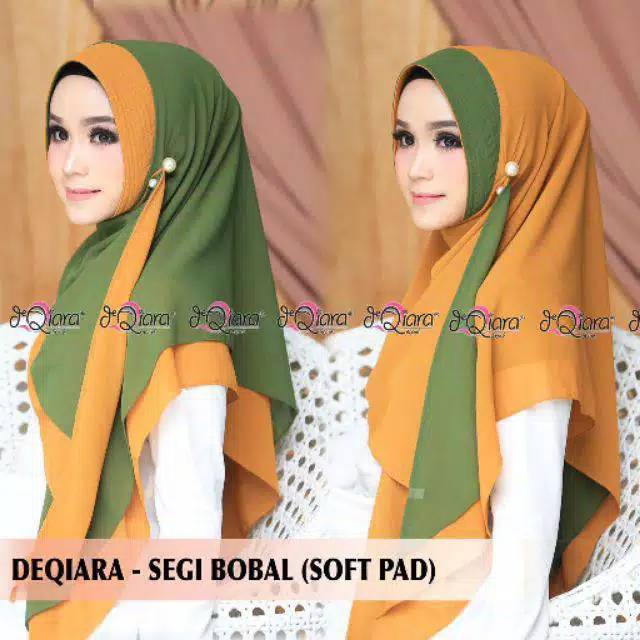 Hijab Segitiga Bebol Pet 2 Layer