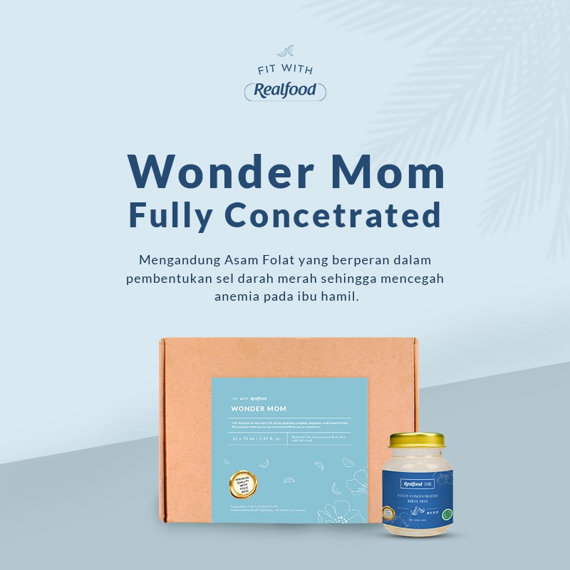 

REALFOOD BIRD's NEST WONDER MOM 12 Jar