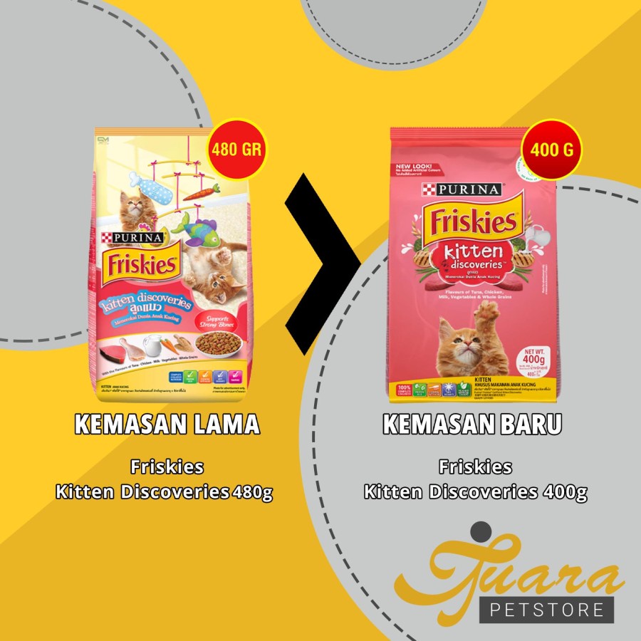 Friskies Kitten Discoveries 400g